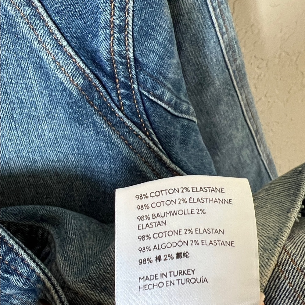 Anthropologie pilcro boxy denim jacket - Picture 6 of 9